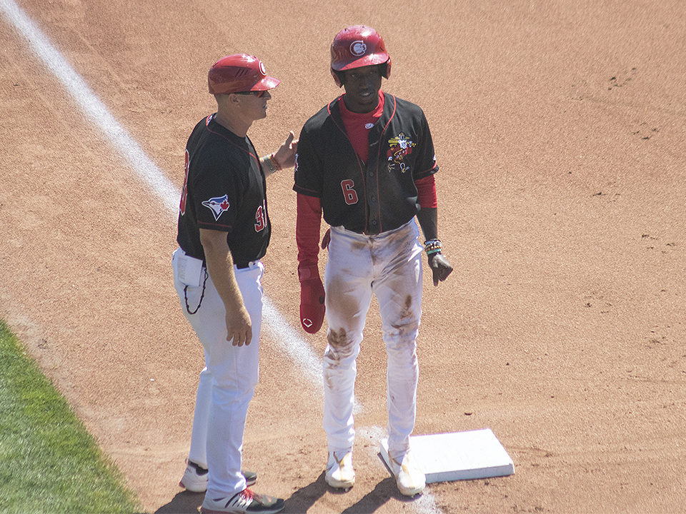 Vancouver Canadians Dasan Brown Brent Lavallee