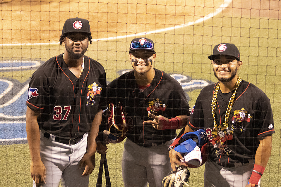 Vancouver Canadians Rainer Nuñez Gabby Martinez Alex De Jesus