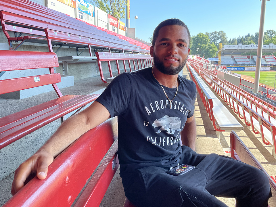 Vancouver Canadians Steward Berroa