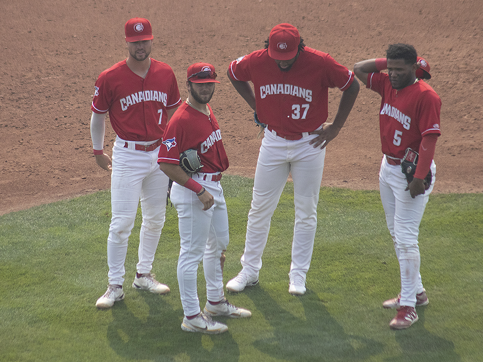 Vancouver Canadians Damiano Palmegiani Michael Turconi Rainer Nuñez Miguel Hiraldo
