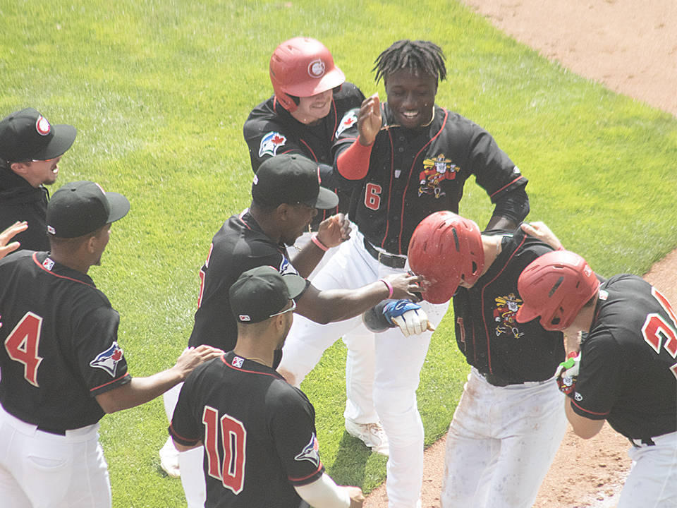 Vancouver Canadians Dasan Brown Garrett Spain