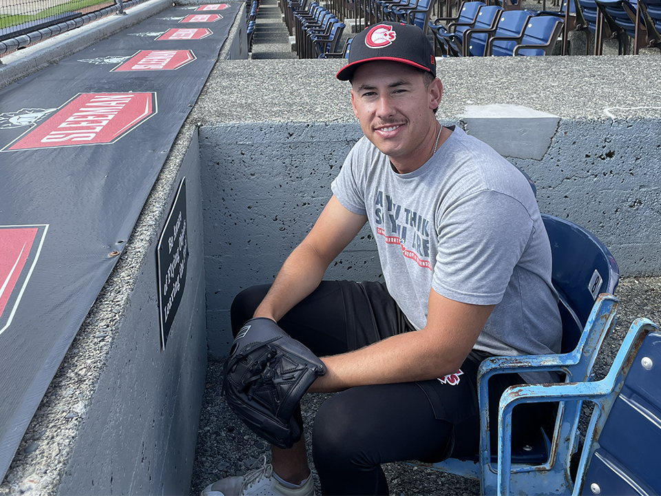 Vancouver Canadians Ian Churchill