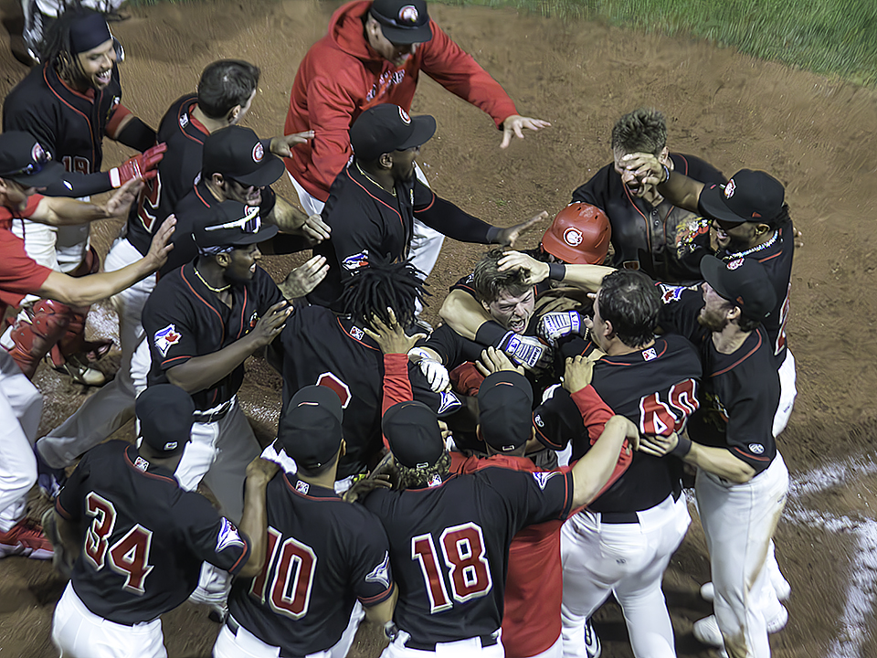 Vancouver Canadians Garrett Spain Walkoff Homer