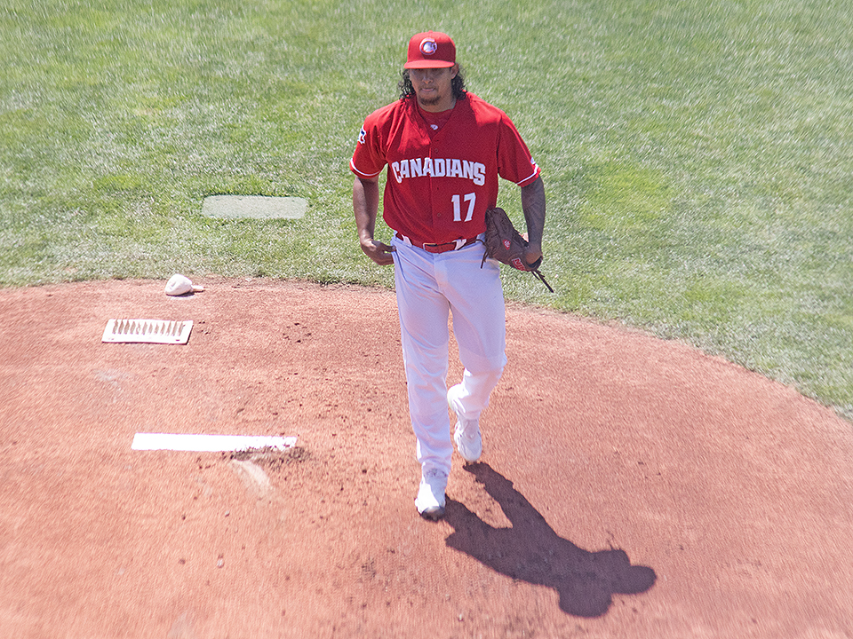 Vancouver Canadians Kevin Miranda
