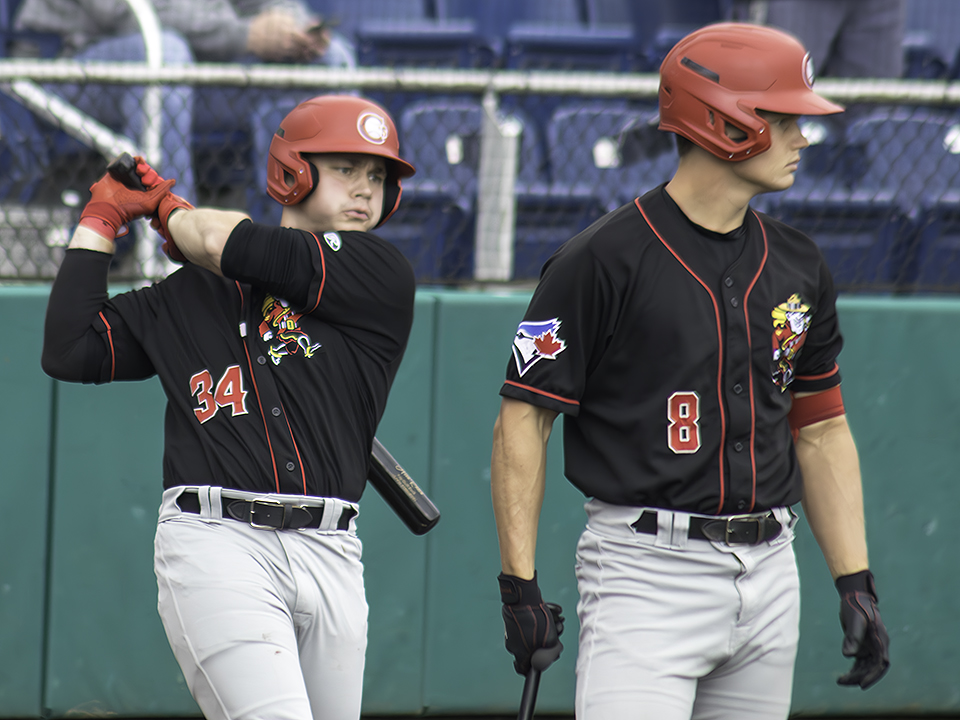 Vancouver Canadians Alan Roden Josh Kasevich