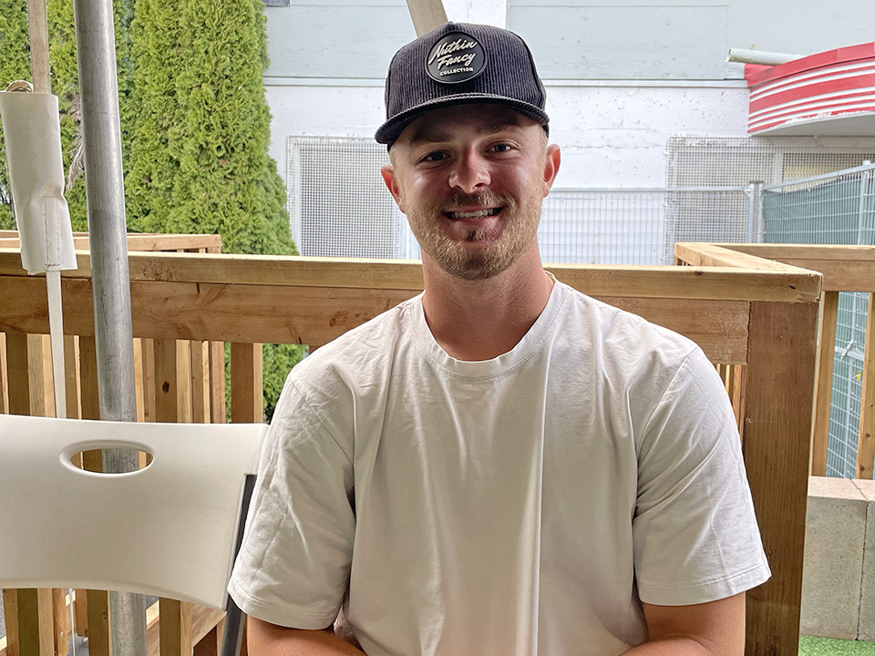 Vancouver Canadians Nick Goodwin