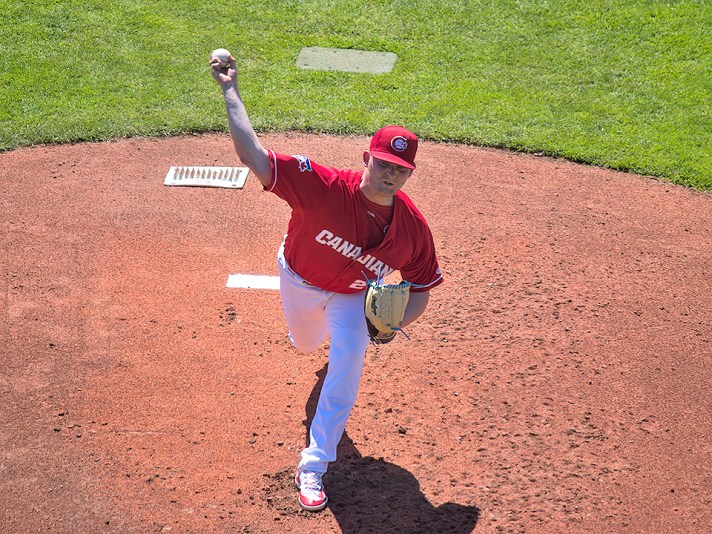 Vancouver Canadians Chris McElvain