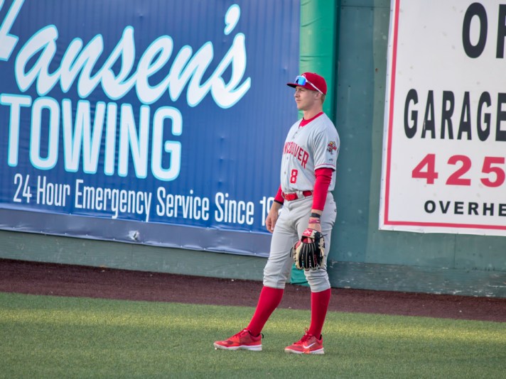 Vancouver Canadians Jace Bohrofen