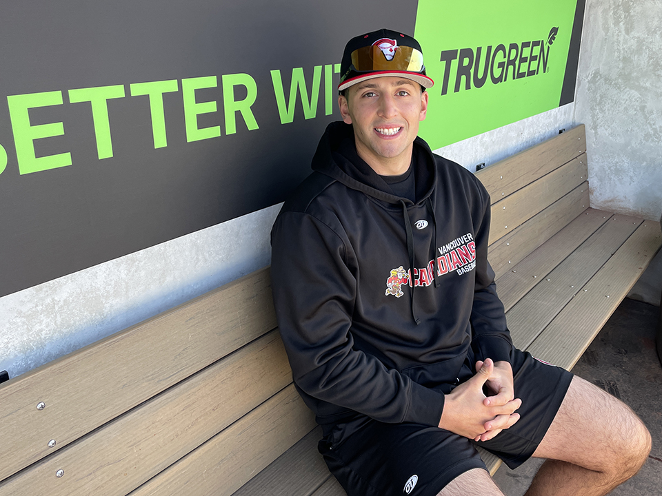 Vancouver Canadians Eddie Micheletti