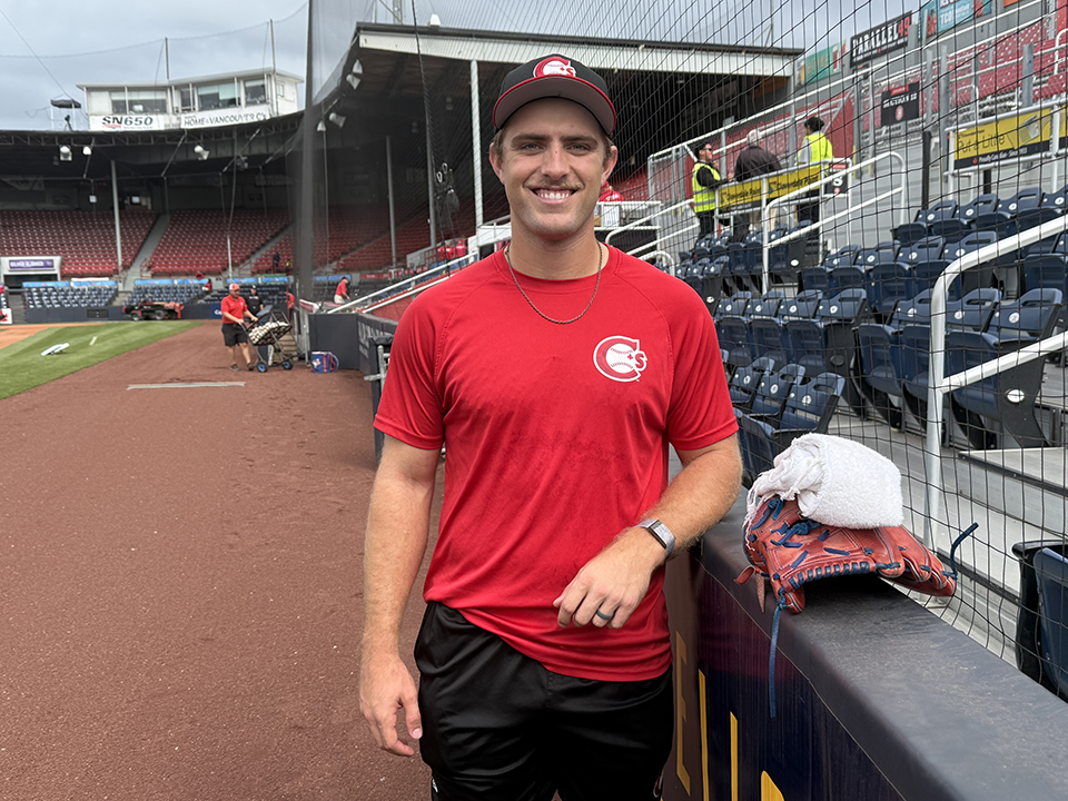 Vancouver Canadians Nate LaRue