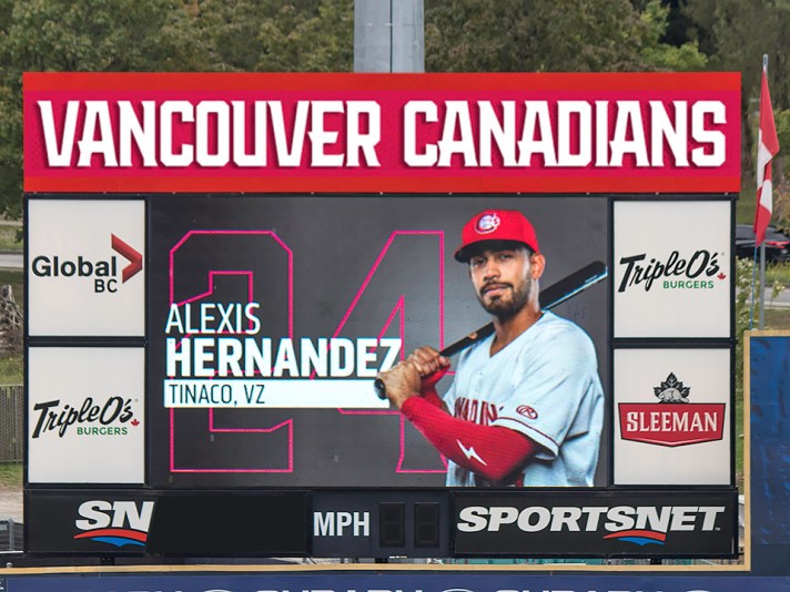 Vancouver Canadians Alexis Hernandez